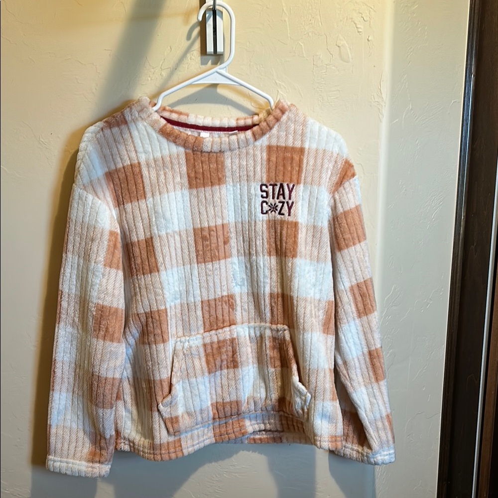 Cozy Plaid Pullover